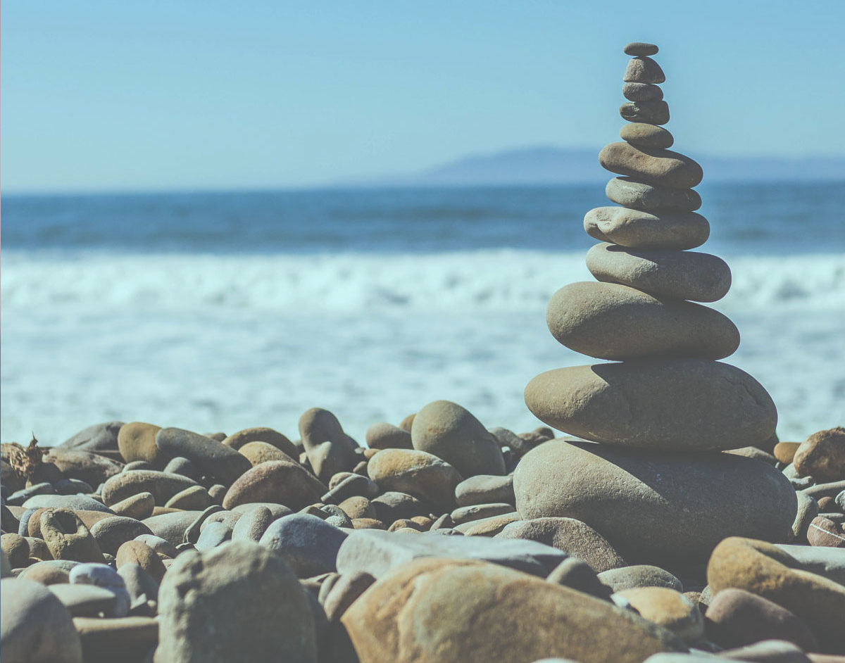 layered rocks similar to the levels of the subconscious mind